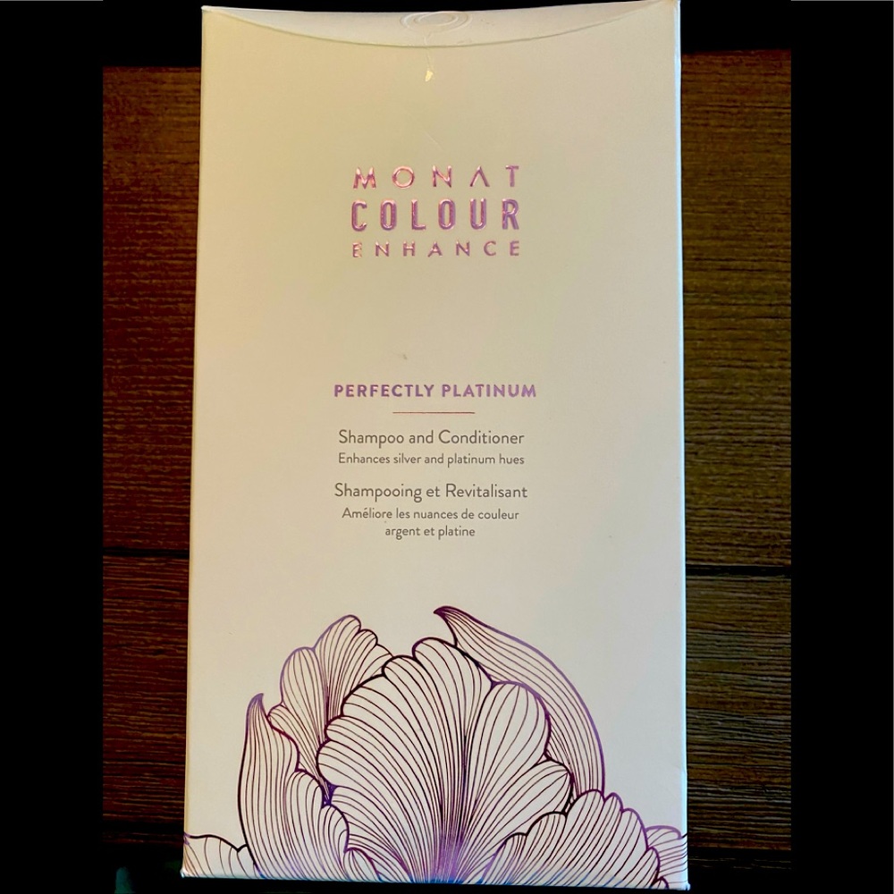 COPY - MONAT Color Enhance Perfectly Platinum shampoo &  conditioner set NEW SE…